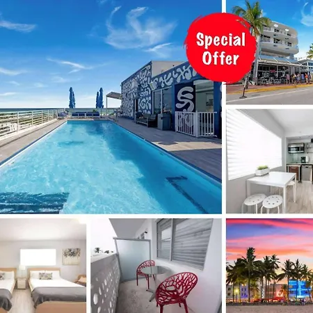 Ocean Drive Studio Roof Top Pool And Bar